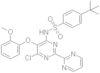 Benzenesulfonamide, N-[6-chloro-5-(2-methoxyphenoxy)[2,2'-bipyrimidin]-4-yl]-4-(1,1-dimethylethyl)-