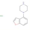 Piperazine, 1-(4-benzofuranyl)-, monohydrochloride