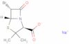 4-Thia-1-azabicyclo[3.2.0]heptane-2-carboxylic acid, 6-bromo-3,3-dimethyl-7-oxo-, sodium salt, [2S…