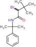 2-bromo-3,3-dimethyl-N-(2-phenylpropan-2-yl)butanamide