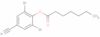 2,6-dibromo-4-cyanophenyl heptanoate