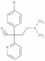 α-(4-bromophenyl)-α-[2-(dimethylamino)ethyl]pyridine-2-acetonitrile