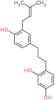 4-[3-[4-Hydroxy-3-(3-methyl-2-buten-1-yl)phenyl]propyl]-1,3-benzenediol