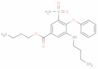 Butyl 3-(aminosulfonyl)-5-(butylamino)-4-phenoxybenzoate