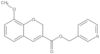 3-Pyridinylmethyl 8-methoxy-2H-1-benzopyran-3-carboxylate