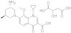 7-[(3S,5S)-3-Amino-5-methyl-1-piperidinyl]-1-cyclopropyl-1,4-dihydro-8-methoxy-4-oxo-3-quinolineca…