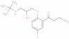 2'-[3-(tert-butylamino)-2-hydroxypropoxy]-5'-fluorobutyrophenone