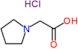 2-pyrrolidin-1-ylacetic acid hydrochloride