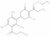 5-(3-butyryl-2,4,6-trimethylphenyl)-2-[1-(ethoxyimino)propyl]-3-hydroxycyclohex-2-en-1-one
