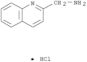 2-Quinolinemethanamine,hydrochloride (1:1)