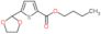 Butyl 5-(1,3-dioxolan-2-yl)-2-thiophenecarboxylate