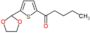 1-[5-(1,3-Dioxolan-2-yl)-2-thienyl]-1-pentanone