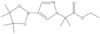 Ethyl α,α-dimethyl-4-(4,4,5,5-tetramethyl-1,3,2-dioxaborolan-2-yl)-1H-pyrazole-1-acetate