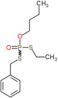 S-benzyl O-butyl S-ethyl phosphorodithioate