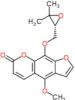 9-{[(2R)-3,3-dimethyloxiran-2-yl]methoxy}-4-methoxy-7H-furo[3,2-g]chromen-7-one