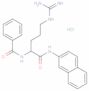 DL-2-benzamido-5-guanidino-N-2-naphthylvaleramide hydrochloride