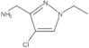4-Chloro-1-ethyl-1H-pyrazole-3-methanamine