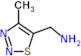 1-(4-methyl-1,2,3-thiadiazol-5-yl)methanamine