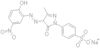 Benzenesulfonic acid, 4-[4,5-dihydro-4-[2-(2-hydroxy-5-nitrophenyl)diazenyl]-3-methyl-5-oxo-1H-pyr…