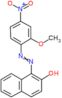 1-[2-(2-Methoxy-4-nitrophenyl)diazenyl]-2-naphthalenol