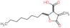 4-methylidene-2-octyl-5-oxotetrahydrofuran-3-carboxylic acid