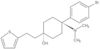 trans-4-(4-Bromophenyl)-4-(dimethylamino)-1-[2-(2-thienyl)ethyl]cyclohexanol