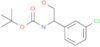 Carbamic acid, [(1R)-1-(3-bromophenyl)-2-hydroxyethyl]-, 1,1-dimethylethyl ester