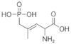dl-2-amino-4-methyl-5-phosphono-3-*pentenoic acid