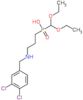 {3-[(3,4-dichlorobenzyl)amino]propyl}(diethoxymethyl)phosphinic acid