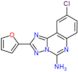 9-chloro-2-(furan-2-yl)[1,2,4]triazolo[1,5-c]quinazolin-5-amine