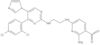 N<sup>6</sup>-[2-[[4-(2,4-Dichlorophenyl)-5-(1H-imidazol-1-yl)-2-pyrimidinyl]amino]ethyl]-3-nitro-2,6-pyridinediamine