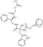 4-{[(1R)-2-({alpha-methyl-N-[(tricyclo[3.3.1.1~3,7~]dec-2-yloxy)carbonyl]-D-tryptophyl}amino)-1-phenylethyl]amino}-4-oxobutanoic acid