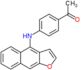 1-[4-(naphtho[2,3-b]furan-4-ylamino)phenyl]ethanone