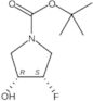 1,1-Dimethylethyl (3S,4R)-3-fluoro-4-hydroxy-1-pyrrolidinecarboxylate