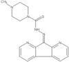 Ácido 4-metil-1-piperazinacarbotioico 2-(9H-ciclopenta[1,2-b:4,3-b′]dipiridin-9-ilideno)hidrazida