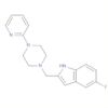 1H-Indole, 5-fluoro-2-[[4-(2-pyridinyl)-1-piperazinyl]methyl]-