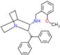 (2S,3S)-2-(diphenylmethyl)-N-(2-methoxybenzyl)-1-azabicyclo[2.2.2]octan-3-amine