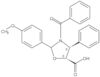 (4S,5S)-3-Benzoyl-2-(4-methoxyphenyl)-4-phenyl-5-oxazolidinecarboxylic acid