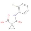 Cyclopropanecarboxylic acid, 1-[[(2-fluorophenyl)amino]carbonyl]-