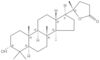 18-Norcholan-24-oic acid, 3,20-dihydroxy-4,4,8,14-tetramethyl-, γ-lactone, (3α,5α)-