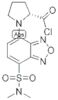 (R)-(+)-4-(N,N-DIMETHYLAMINOSULFONYL)-7-(2-CHLOROFORMYLPYRROLIDIN-1-YL)-2,1,3-BENZOXADIAZOLE