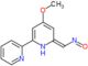 (6E)-4-methoxy-6-(nitrosomethylidene)-1,6-dihydro-2,2'-bipyridine