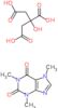 1,3,7-trimethyl-3,7-dihydro-1H-purine-2,6-dione 2-hydroxypropane-1,2,3-tricarboxylate (1:1)