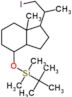 tert-butyl{[1-(1-iodopropan-2-yl)-7a-methyloctahydro-1H-inden-4-yl]oxy}dimethylsilane