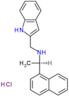 (1R)-N-(1H-indol-2-ylmethyl)-1-naphthalen-1-ylethanamine hydrochloride