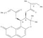 2-Butenoic acid,2-methyl-,(9R,10R)-9,10-dihydro-8,8-dimethyl-10-[(3-methyl-1-oxo-2-buten-1-yl)oxy]…