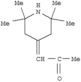 2-Propanone, 1-(2,2,6,6-tetramethyl-4-piperidinylidene)-