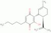 3-Hidroxi-2-[(1R,6R)-3-metil-6-(1-metiletenil)-2-cicloexen-1-il]-5-pentil-2,5-cicloexadieno-1,4-di…