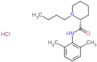 2-Piperidinocarboxamide, 1-butil-N-(2,6-dimetilfenil)-, cloridrato (1:1), (2R)-