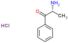 (2R)-2-amino-1-phenylpropan-1-one hydrochloride (1:1)